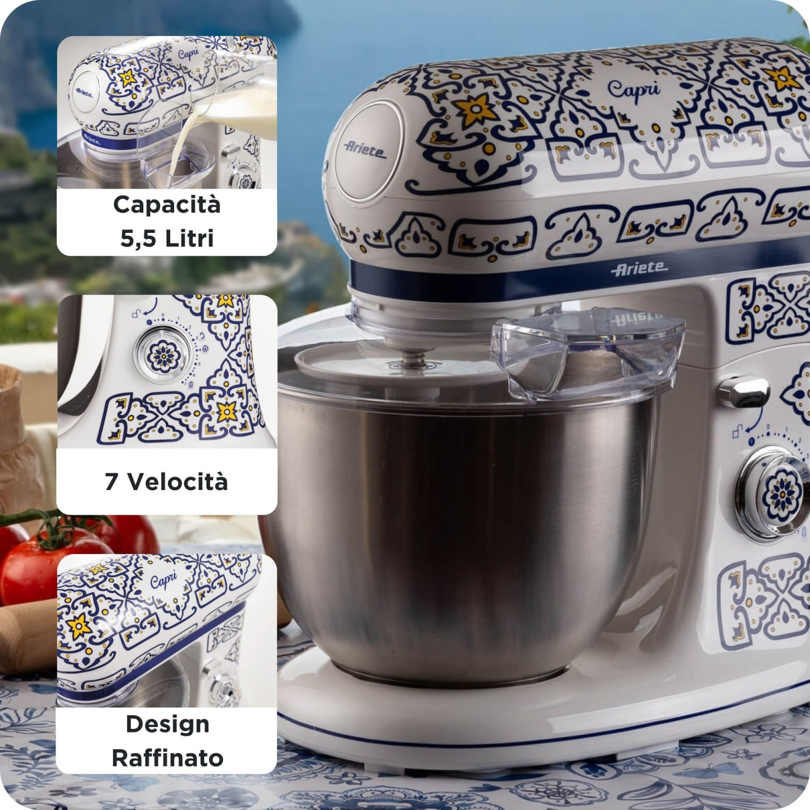 Кухонна машина Ariete 1588 CAPRI