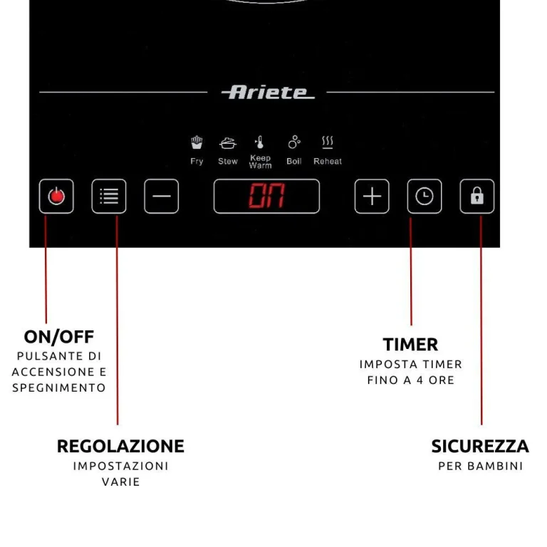 Плитка индукционная Ariete 1997