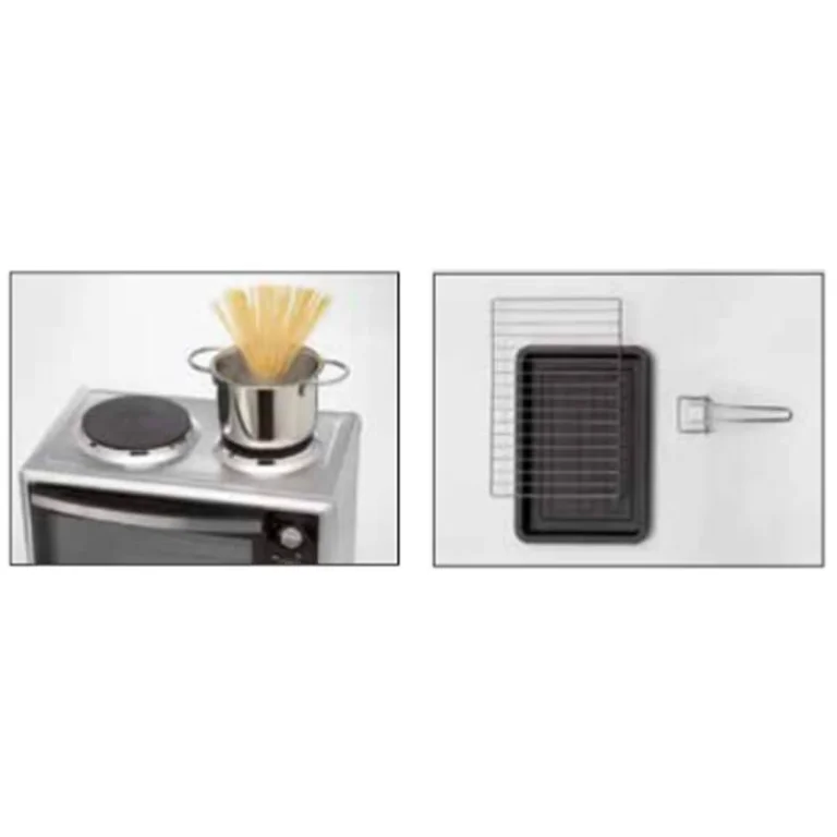 Электропечь с конфорками Ariete 995 SLVR
